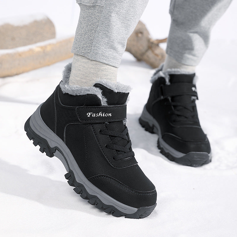 Damen Trekking-Sneaker mit isoliertem Innenfutter und rutschfester Sohle