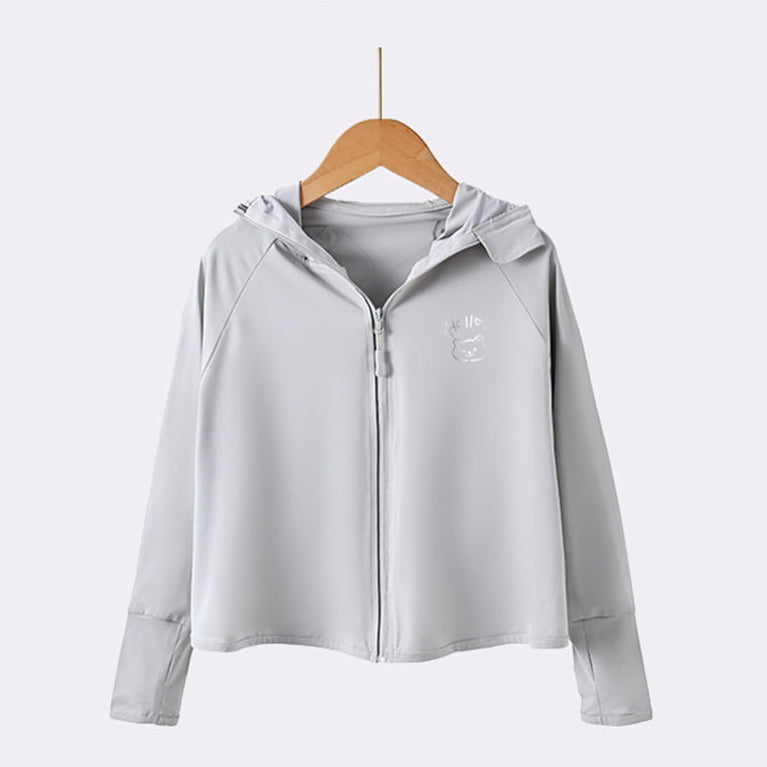 Mädchen Atmungsaktive UV-Schutzjacke R&B