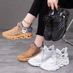 Damen Atmungsaktive und dämpfende Laufschuhe R&B