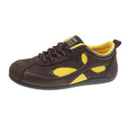 Damen sportliche Freizeit-Sneaker mit atmungsaktiver Obermaterialstruktur und gepolsterter Innensohle R&B
