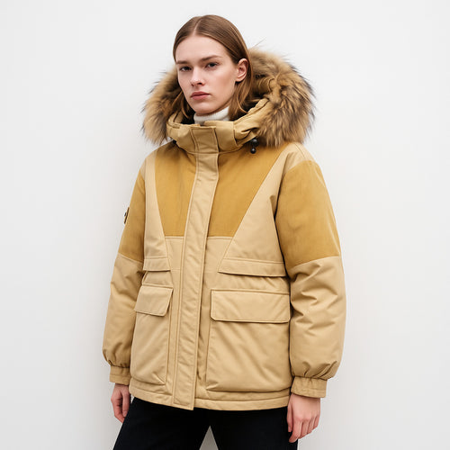 Damen modische Winterjacke R&B
