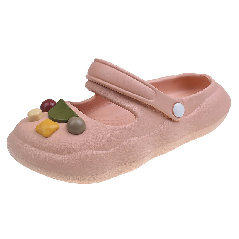 Damen Verspielt und bequeme Sandalen mit verstellbarem Riemen R&B