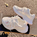 Damen Sportliche Mesh-Sneaker mit dämpfender Sohle und modernem Design