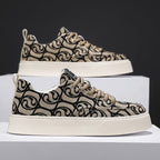 Damen Freizeit Sneaker mit hochwertigem gewR&Btem Obermaterial und verstärkter Sohle R&B