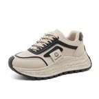 Damen Sportliche Chunky Sneakers mit rutschfester Gummisohle und atmungsaktivem Obermaterial R&B