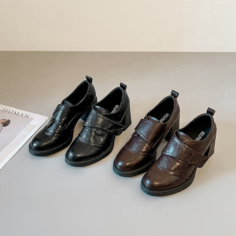 Damen elegante High-Heels mit breitem Komfortriemen