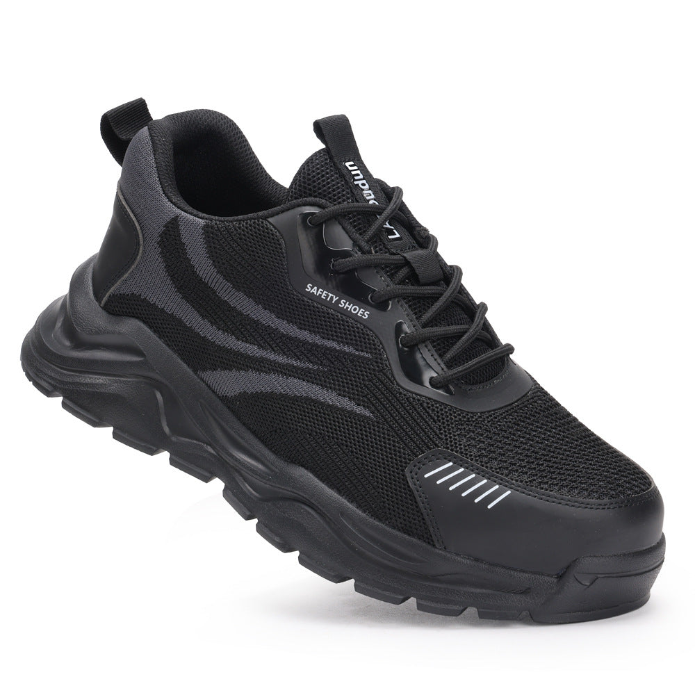 Herren Sicherheits-Laufschuhe mit atmungsaktiver Mesh-Oberfläche und rutschfester Sohle R&B