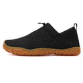 Unisex nan Hybrid-Slipper für Indoor und Outdoor mit elastischem Strickschaft, Zugstopper und profilierter Gummisohle R&B