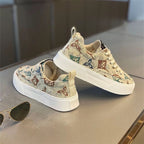 Damen Modische Sneaker mit einzigartigem Druckdesign R&B