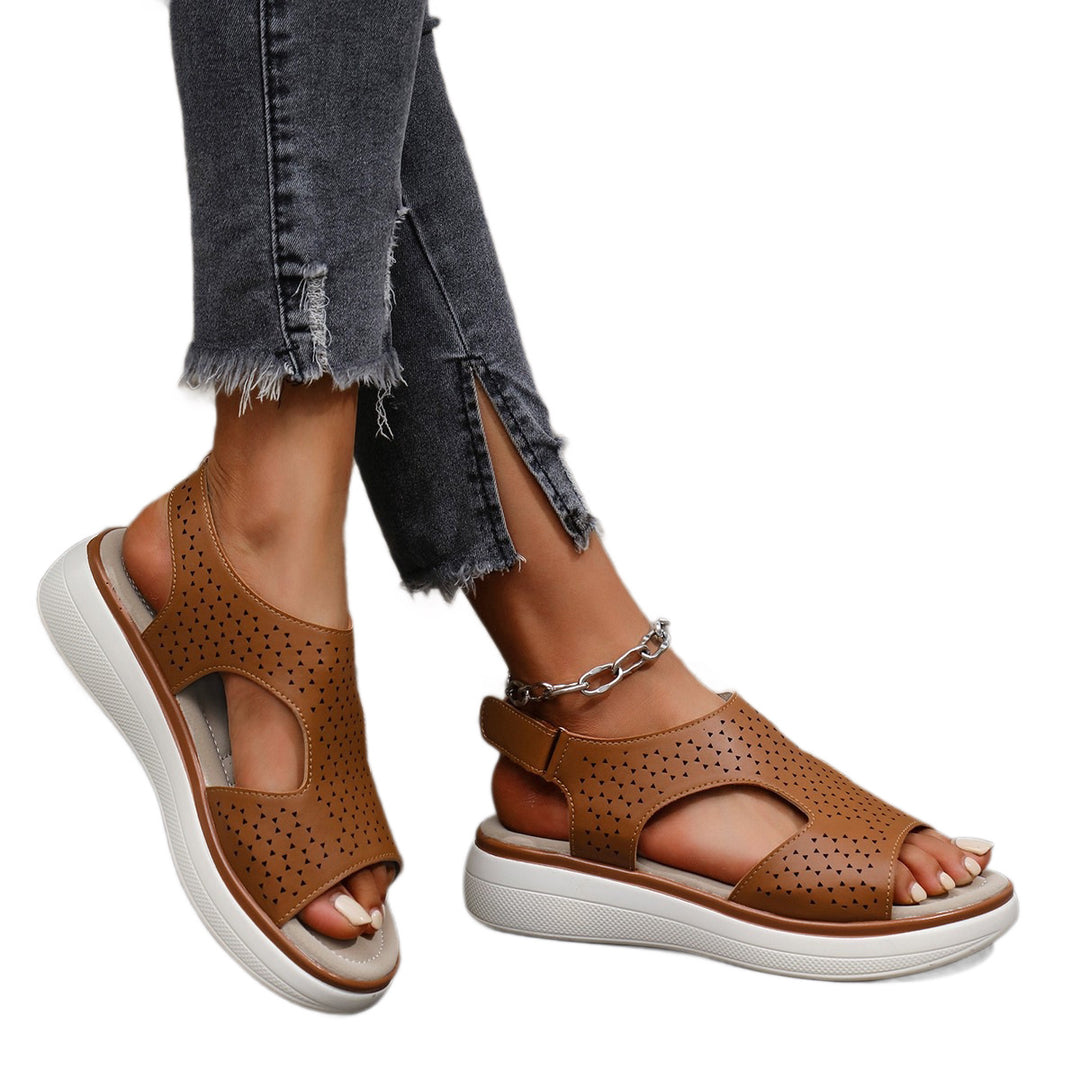 Damen luftige Sandalen R&B