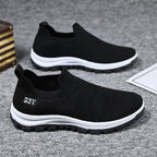 Damen Komfortable und atmungsaktive Strick-Sneaker R&B