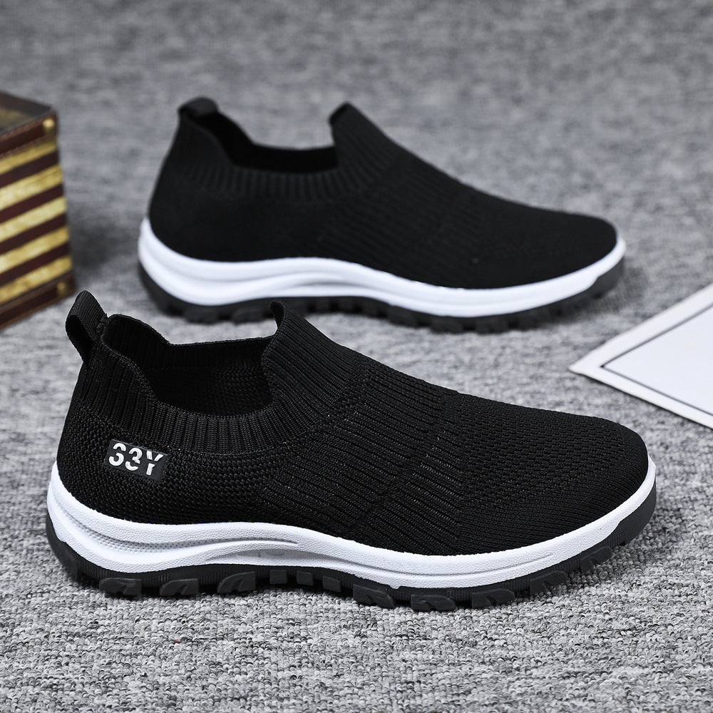 Damen Komfortable und atmungsaktive Strick-Sneaker R&B
