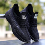 Damen Leichte Atmungsaktive Sneakers mit Elastischem Obermaterial R&B
