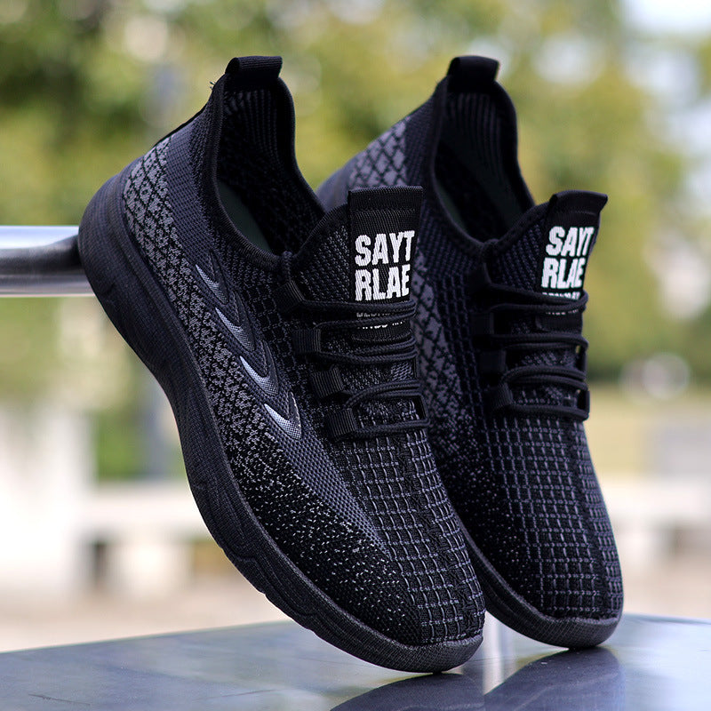 Damen Leichte Atmungsaktive Sneakers mit Elastischem Obermaterial R&B