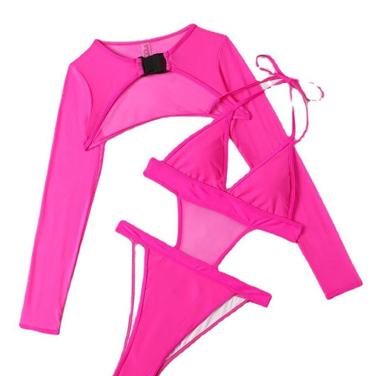 Damen Cut-Out Einteiler R&B