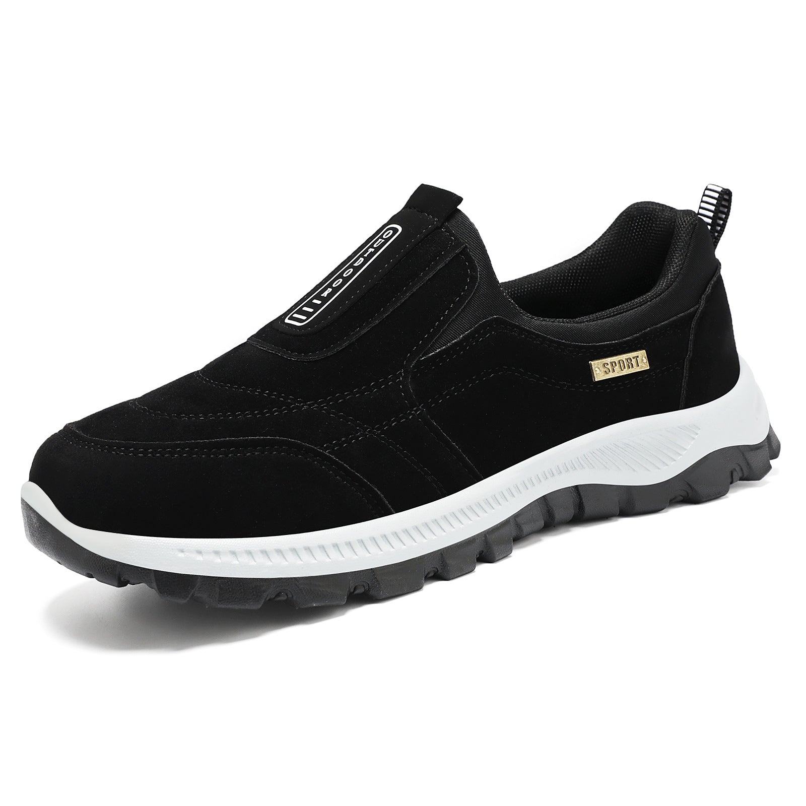 Damen Sportliche Slip-On Sneaker mit rutschfester Sohle R&B