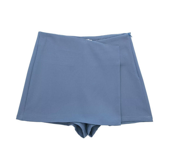 Damen sportliche Shorts mit elegantem Layering-Design R&B
