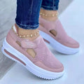 Damen atmungsaktive Sneaker mit luftigen Einsätzen R&B