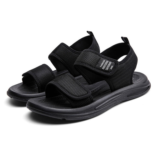 Damen Bequeme und vielseitige Freizeitsandalen mit verstellbaren Riemen R&B