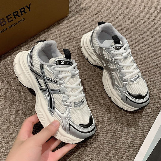 Damen Sportliche Lifestyle-Sneaker mit atmungsaktivem Obermaterial R&B
