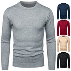 Herren Rundhalspullover aus weichem Material