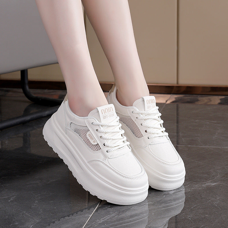 Damen Chunky Sneakers mit atmungsaktiver Mesh-Oberfläche und dämpfendem Komfort R&B