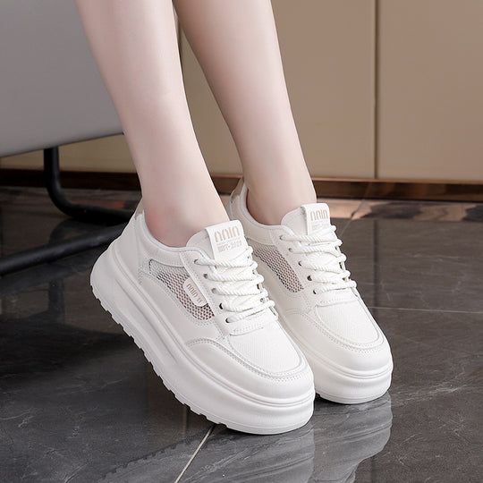 Damen Chunky Sneakers mit atmungsaktiver Mesh-Oberfläche und dämpfendem Komfort R&B