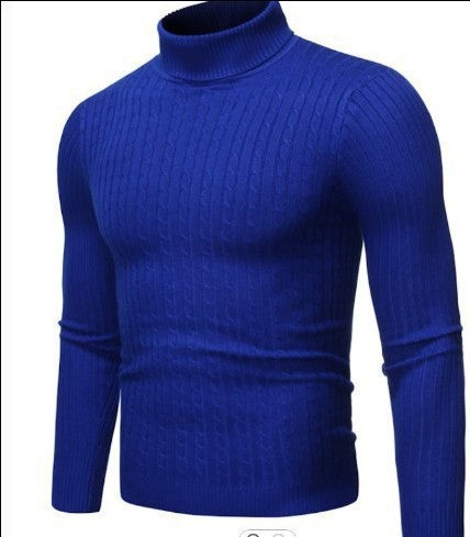 Herren modischer Rollkragenpullover aus feinem Strick R&B