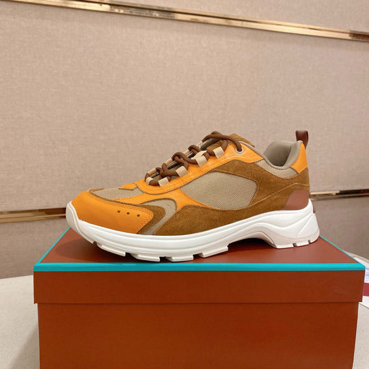 Damen sportive Freizeitsneakers mit atmungsaktiver Oberflächenstruktur und dämpfender Sohle R&B