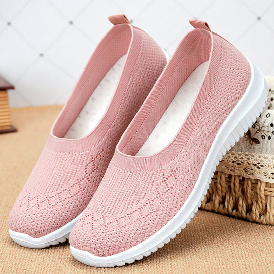 Damen Bequeme Slip-On Schuhe mit flexibler Sohle und atmungsaktivem Obermaterial R&B