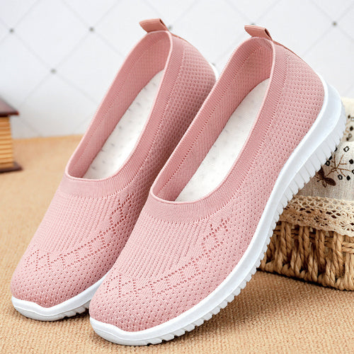 Damen Bequeme Slip-On Schuhe mit flexibler Sohle und atmungsaktivem Obermaterial R&B