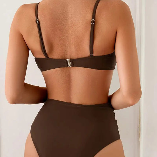 Damen Bikiniset mit dekorativem Muschel-Detail R&B