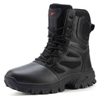 Damen robuste Sicherheitsstiefel mit rutschfester Sohle und atmungsaktivem Mesh