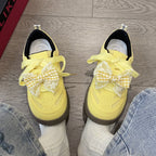 Damen Sneakers mit modischem Schleifen-Design und atmungsaktiver Sohle
