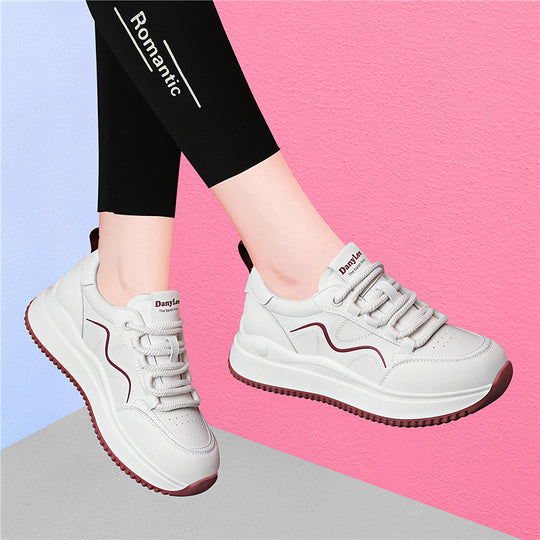 Damen sportliche Lauf- und Fitness-Sneaker mit gepolsterter Sohle R&B