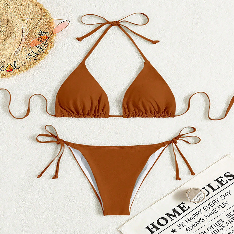 Damen Triangel-Bikini mit raffinierten Bindebändern R&B 1778572922