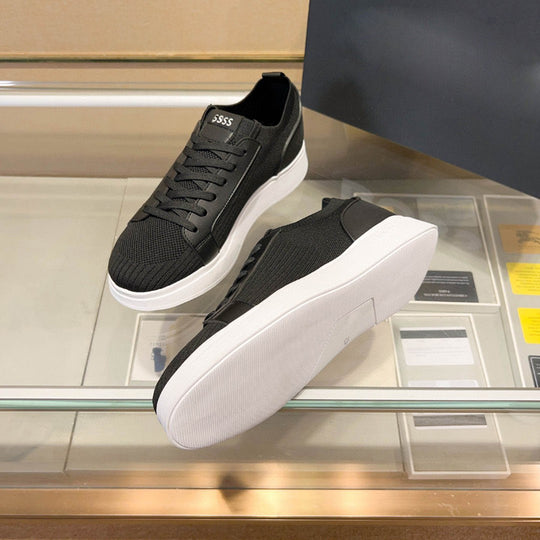 Damen Sportliche Sneakers mit atmungsaktiver Strickoberfläche und flexiblem Sohlenprofil R&B