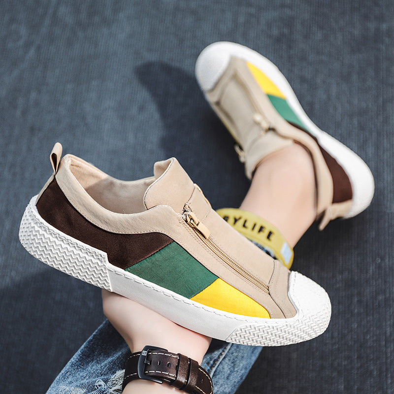 Damen Slip-On Sneaker mit hochwertiger Reißverschluss-Technologie