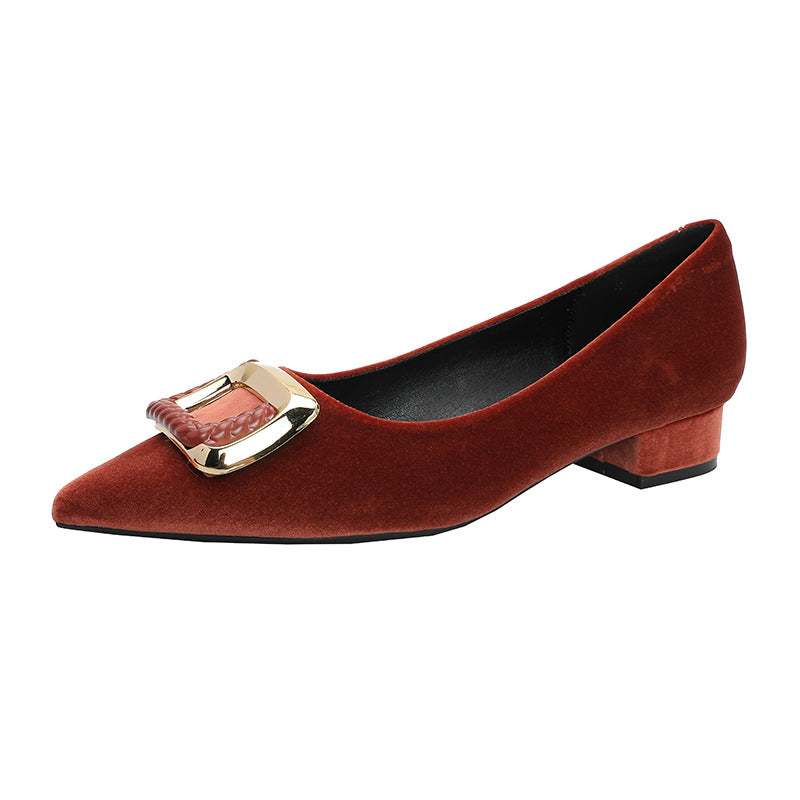 Damen elegante Pumps mit geschmackvollem Schlüsselelement