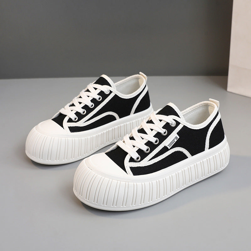 Damen Plateau Sneakers mit trendigem Design und komfortabler Dämpfung R&B