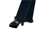 Damen elegante plateau Pumps aus hochwertigem Lackleder R&B
