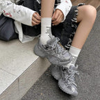 Damen Sportliche Sneaker mit atmungsaktivem Obermaterial und dämpfender Sohle R&B