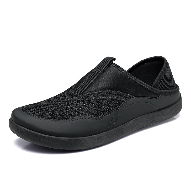 Damen Bequeme Slip-On Sportschuhe mit atmungsaktivem Obermaterial und rutschfester Sohle R&B