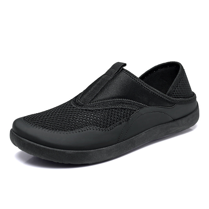 Damen Leichte und luftige Slip-On Freizeitschuhe mit atmungsaktiver Oberfläche R&B