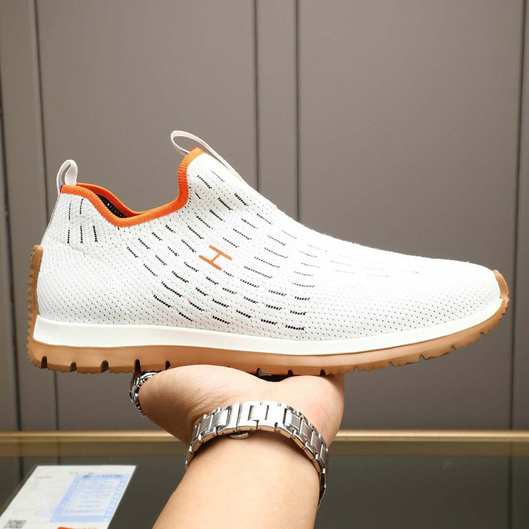 Damen Atmungsaktive Slip-On Sneakers mit innovativer Struktur von R&B