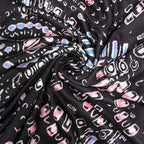 Damen Maxi-Kleid mit floralem Design und schmeichelndem V-Ausschnitt R&B