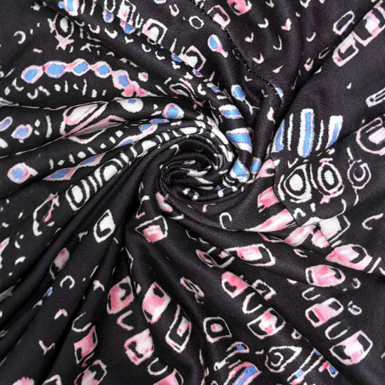 Damen Maxi-Kleid mit floralem Design und schmeichelndem V-Ausschnitt R&B