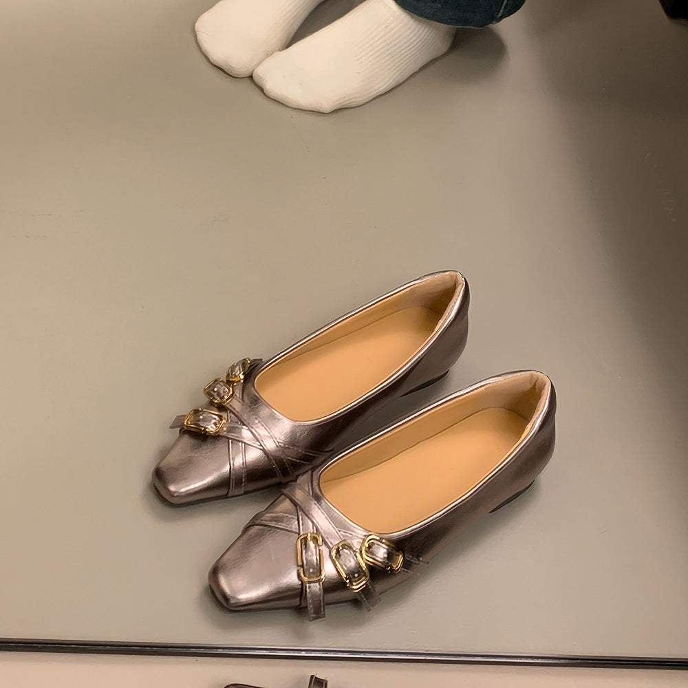 Damen elegante spitze Slipper R&B