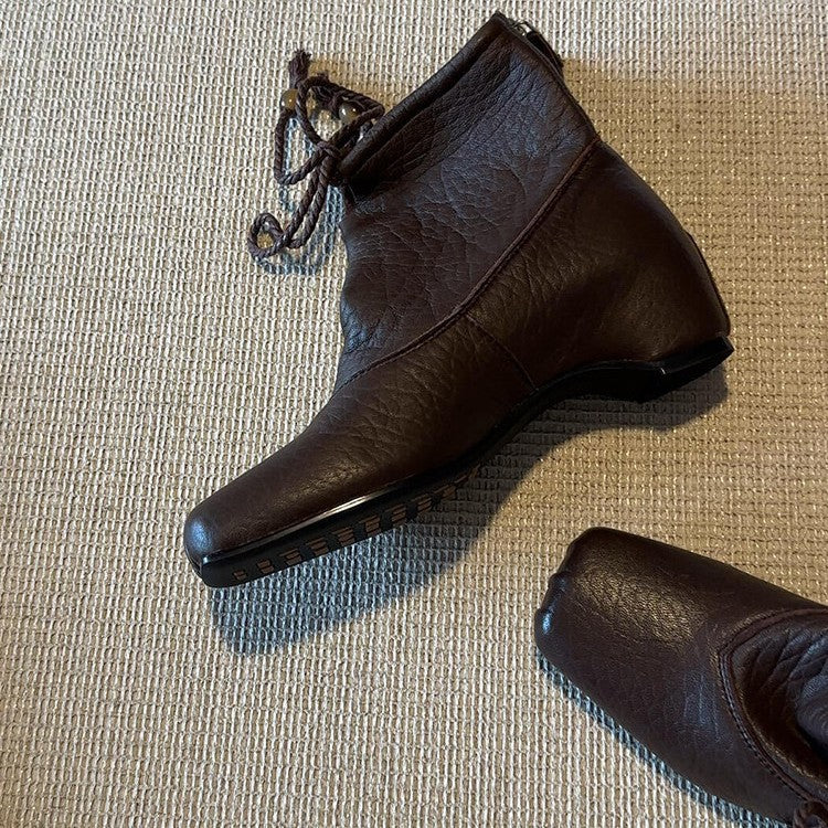 Damen Couture Stiefel mit raffiniertem Schnürdesign und komfortablem Innenfutter