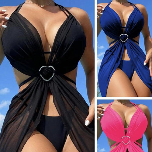 Damen Badeanzug mit eleganter Schnittführung R&B